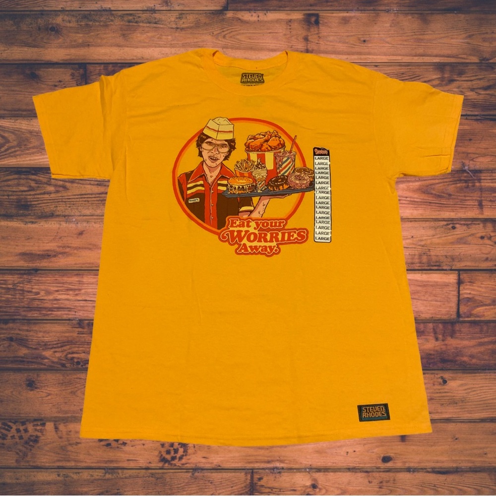Steven Rhodes Funny Eat Your Feelings Shirt USA Halloween Horror America